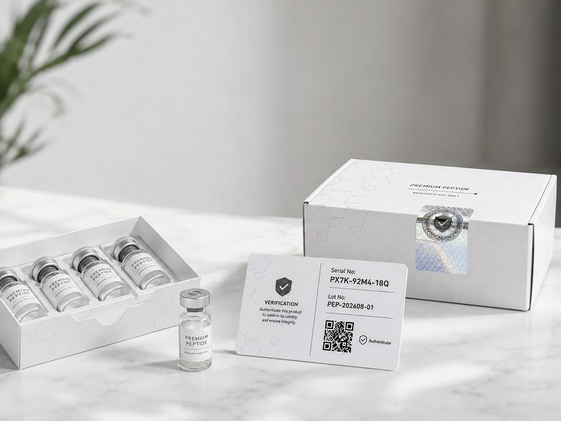 Essential Labeling & Design Elements for Custom Peptide Packaging Boxes