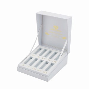 Luxury Peptide Vial Packaging Box with Magnetic Closure for 4 × 3ml Vials
