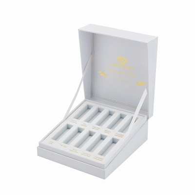 Luxury Peptide Vial Packaging Box with Magnetic Closure for 4 × 3ml Vials