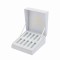 Custom Slant Edge Ribbon Hinged Rigid Box with Printed EVA Insert