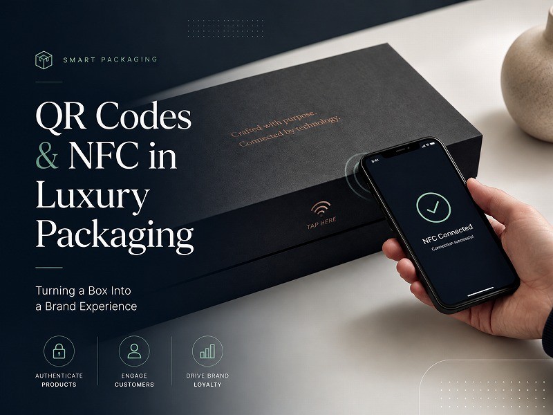 QR Codes & NFC in Luxury Packaging: Turning a Box Into a Brand Experience