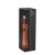 Creative Double-Door Folding Wine Box with Zipper Closure & Gold Foil Logo