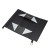 Creative Double-Door Folding Wine Box with Zipper Closure & Gold Foil Logo