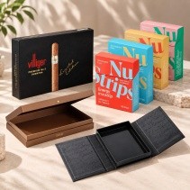 Custom premium tobacco packaging boxes