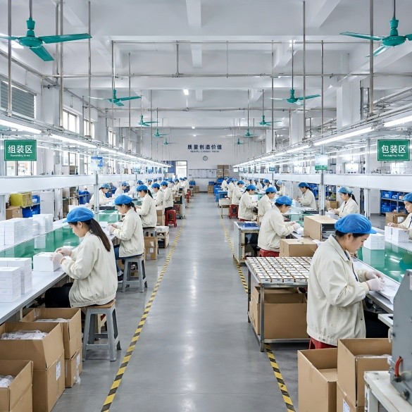 DHP custom packaging factory production and quality control