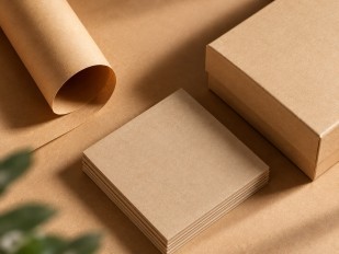 Recyclable paper-based luxury packaging structure