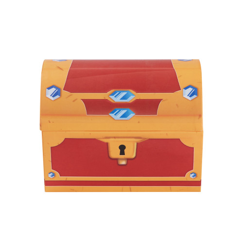 Custom Treasure Chest Shaped Book Style Gift Box with Foam Insert