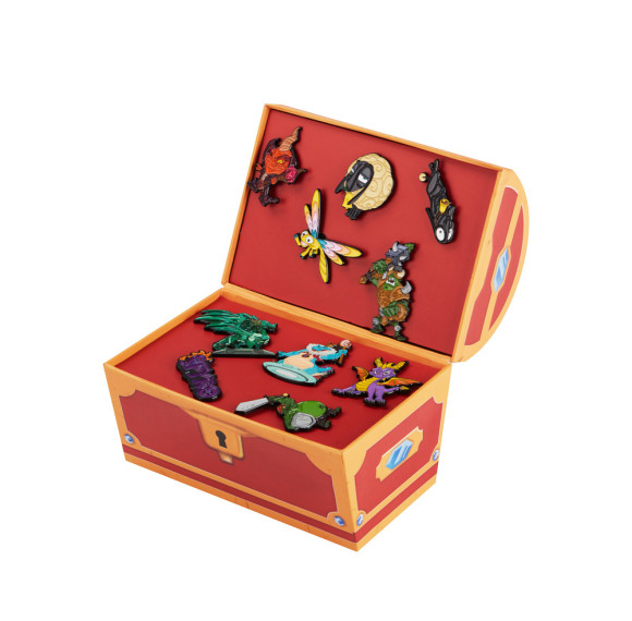 Custom Treasure Chest Shaped Book Style Gift Box with Foam Insert