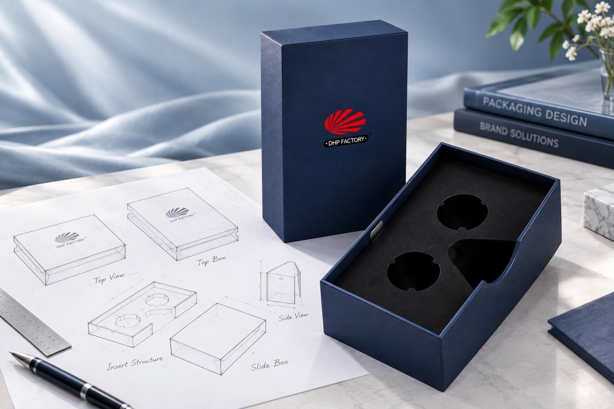 Custom rigid box structural engineering and packaging development