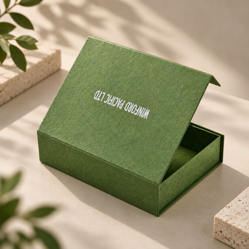 Foldable rigid packaging box structure