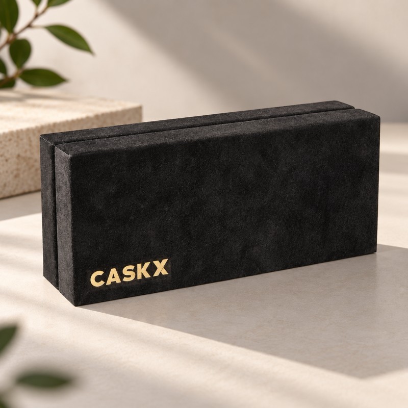 Open lid and base luxury rigid box
