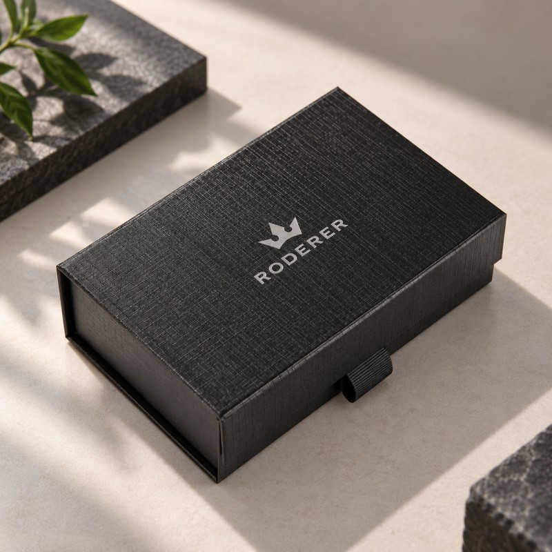Open magnetic rigid packaging box