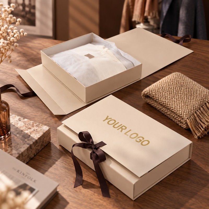 Custom rigid packaging for fashion and apparel