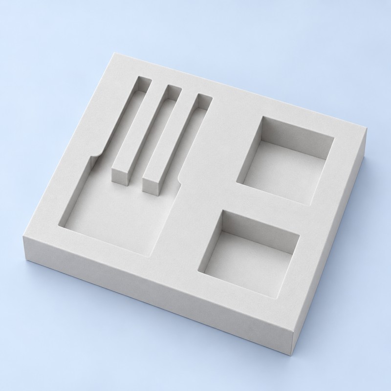 Custom divider and multi-level packaging insert