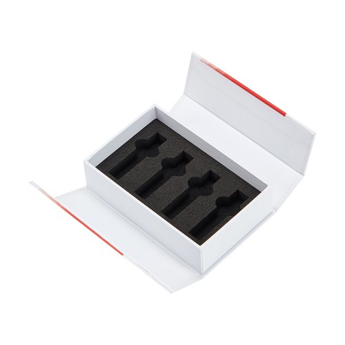 Luxury Double-Door Perfume Vial Packaging Box with Custom Foam Insert