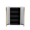 Luxury Double-Door Perfume Vial Packaging Box with Custom Foam Insert