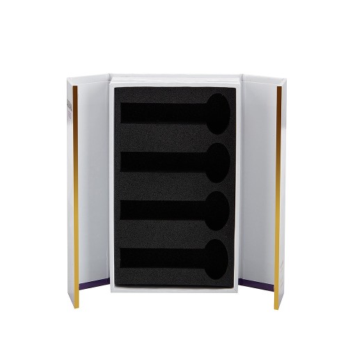 Luxury Double-Door Perfume Vial Packaging Box with Custom Foam Insert