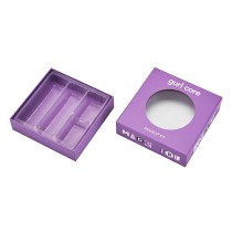 Custom Window Lid and Base Box with PVC Window & Blister Insert