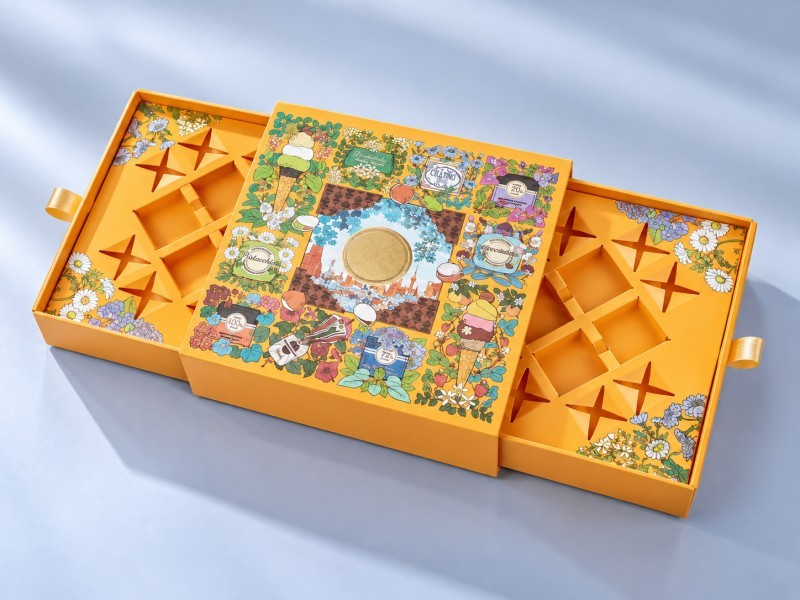 Multi drawer packaging for gift sets and collectibles