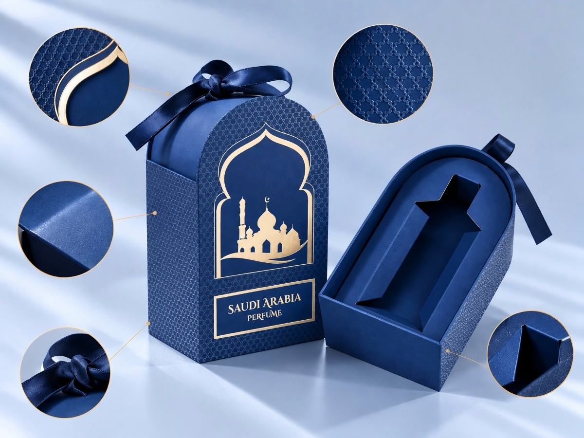 Custom drawer box materials printing and luxury finishing options