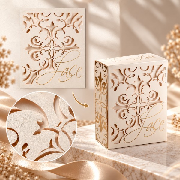 Natural kraft paper used for premium rigid packaging boxes