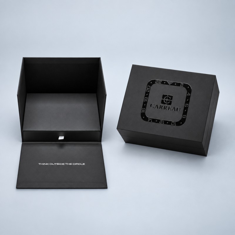 Magnetic lid and base luxury rigid box