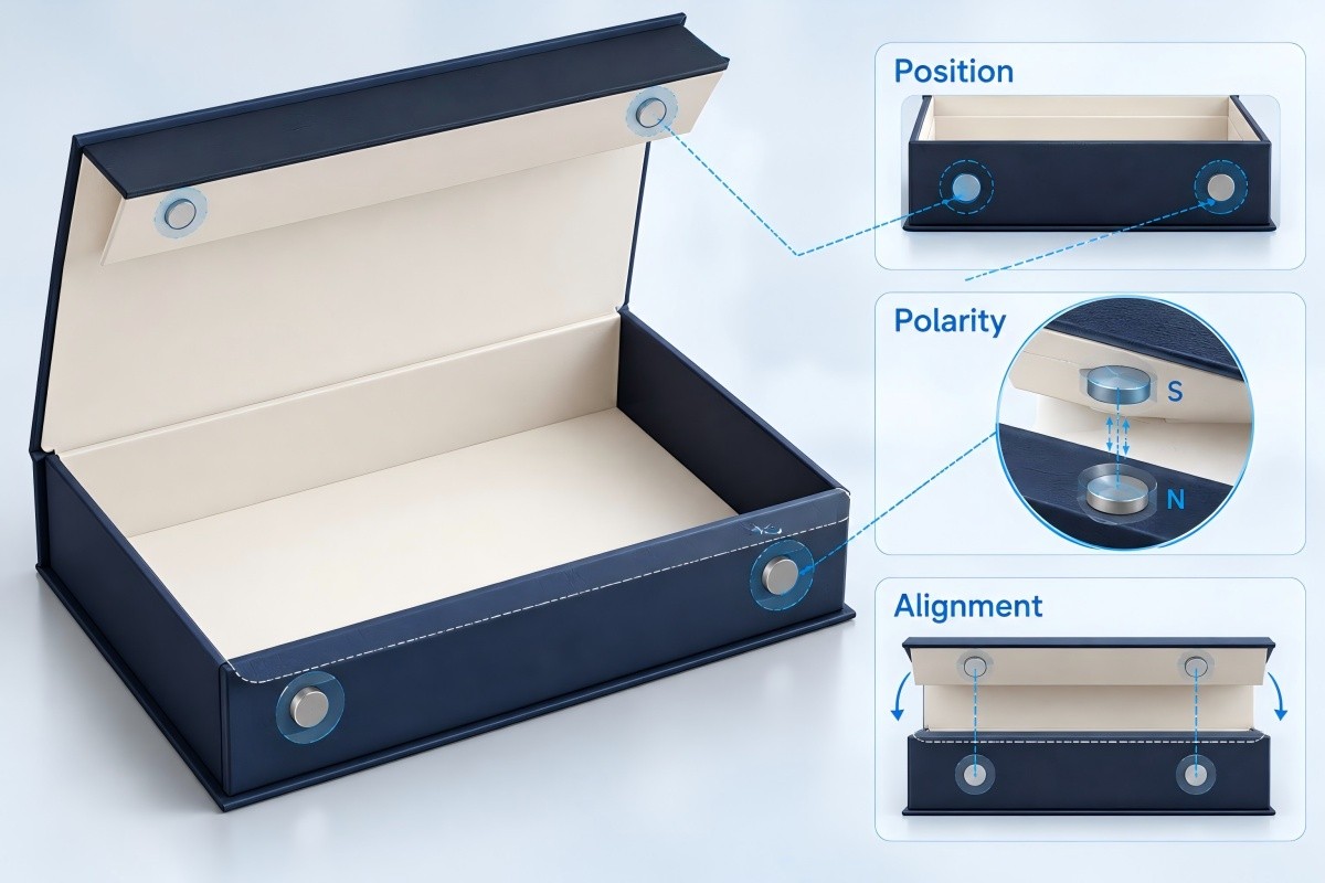 Magnetic Rigid Box Magnet Positioning