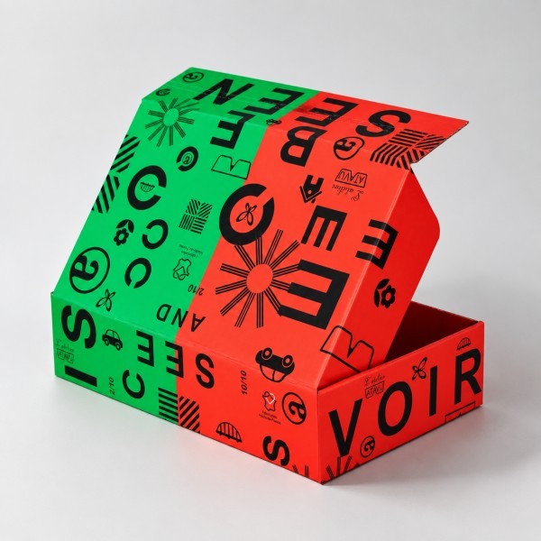 Flexographic printing process for high-volume packaging production
