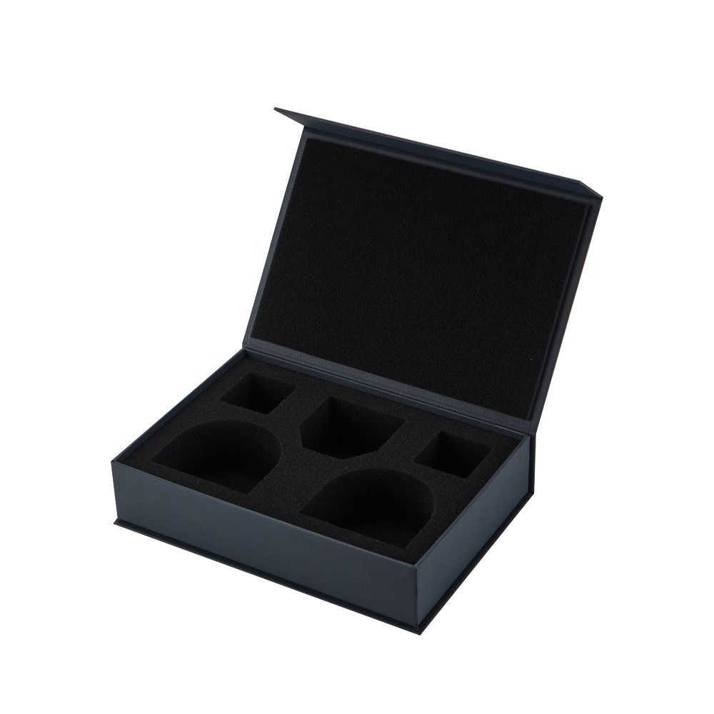 Foam insert dental packaging box for clear aligner tray