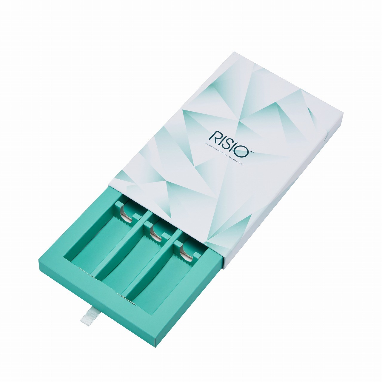 Slide out drawer teeth aligner packaging box