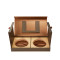 Custom Magnetic Book-Style Tea Gift Box with Double Compartments