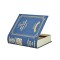 Custom Magnetic Book-Shaped Tea Gift Box with Gold Foil