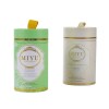 Custom Tea Tube Packaging with Ribbon Pull Lid