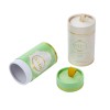 Custom Tea Tube Packaging with Ribbon Pull Lid