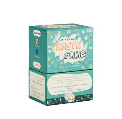 Custom Rigid Card Game Packaging Box with Inner Card Holder