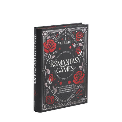 Custom Book-Style Rigid Card Game Box with Magnetic Closure