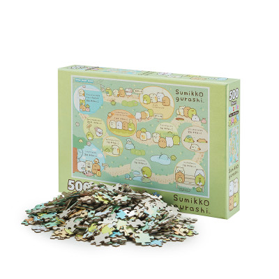 Custom Rigid Jigsaw Puzzle Boxes with Printed Artwork