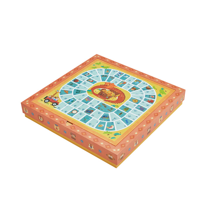 Custom Rigid Board Game Box with Blister Tray and Paperboard Insert