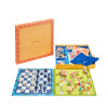 Custom Rigid Board Game Box with Blister Tray and Paperboard Insert