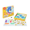 Custom Hinged-Lid Rigid Board Game Box for Educational Toys
