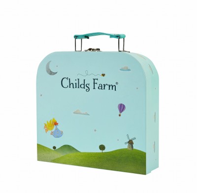 Custom Suitcase-Style Rigid Educational Toy Packaging Box with Handle