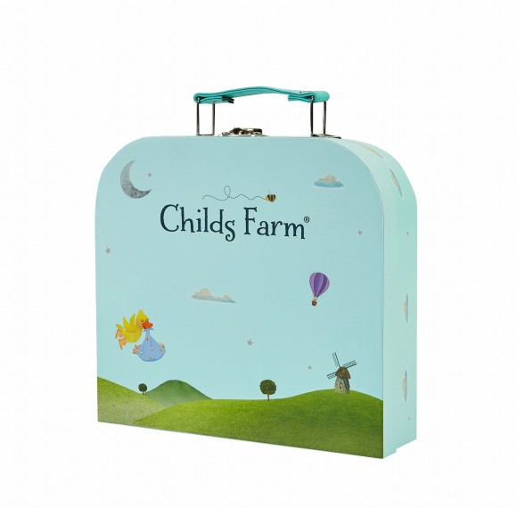 Custom Suitcase-Style Rigid Educational Toy Packaging Box with Handle