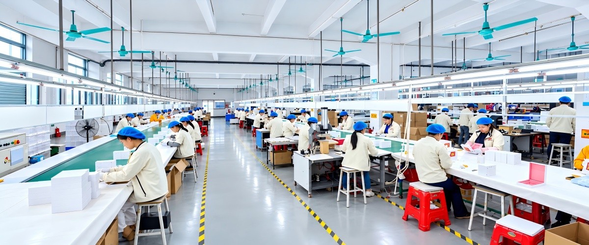 DHP Boxes rigid packaging factory manufacturing workshop