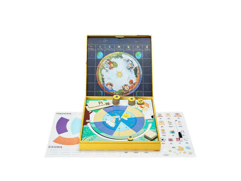 Custom board game multi-component rigid box