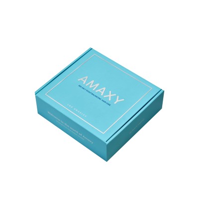 Custom Printed Mailer Box with Die-Cut Insert for Hair Care Products