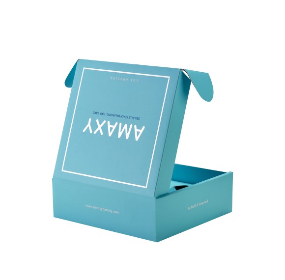 Custom Printed Mailer Box with Die-Cut Insert for Hair Care Products