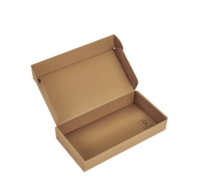 Custom FSC Kraft Corrugated Mailer Box with Printed Logo