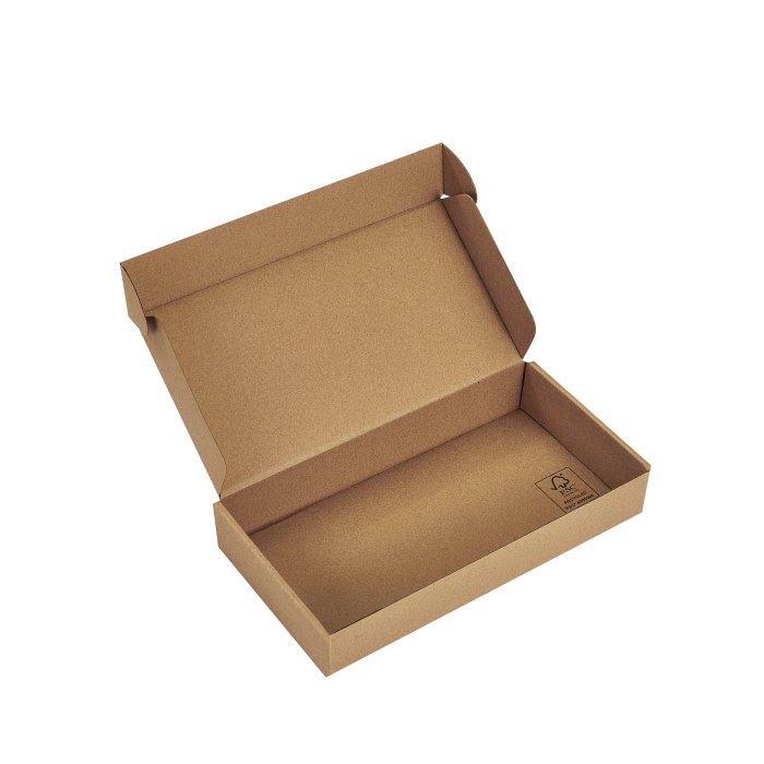 Custom FSC Kraft Corrugated Mailer Box with Printed Logo