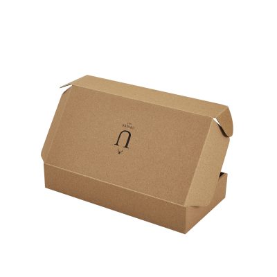 Custom FSC Kraft Corrugated Mailer Box with Printed Logo