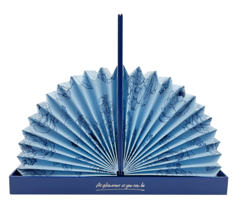 Perfume Beauty Box Special  Fans Shaped Skin Care Packaging Box | Magnetic Closure Lid